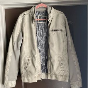 Men’s leather jacket